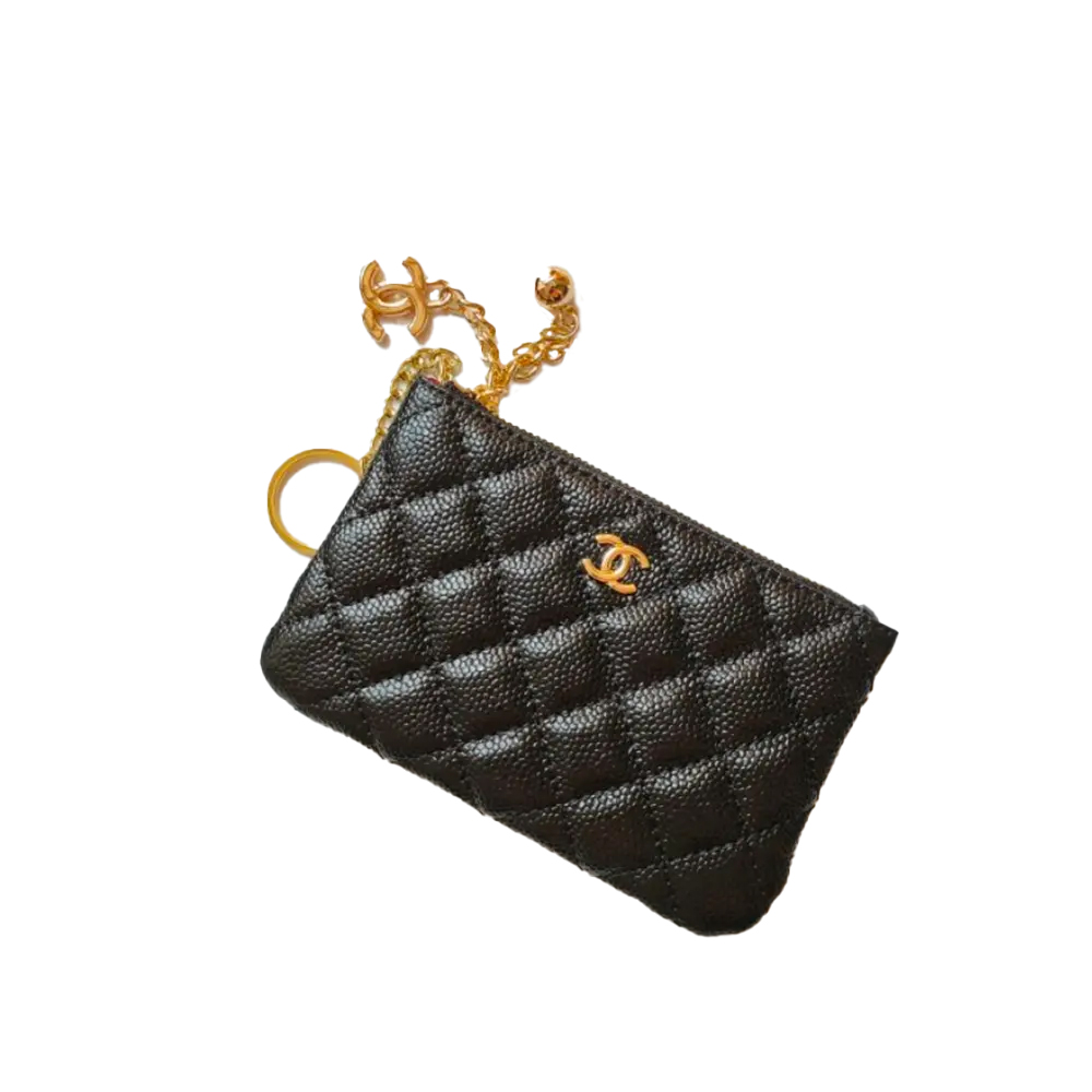 Chanel Pendant Zipper Coin Wallet - Image 1
