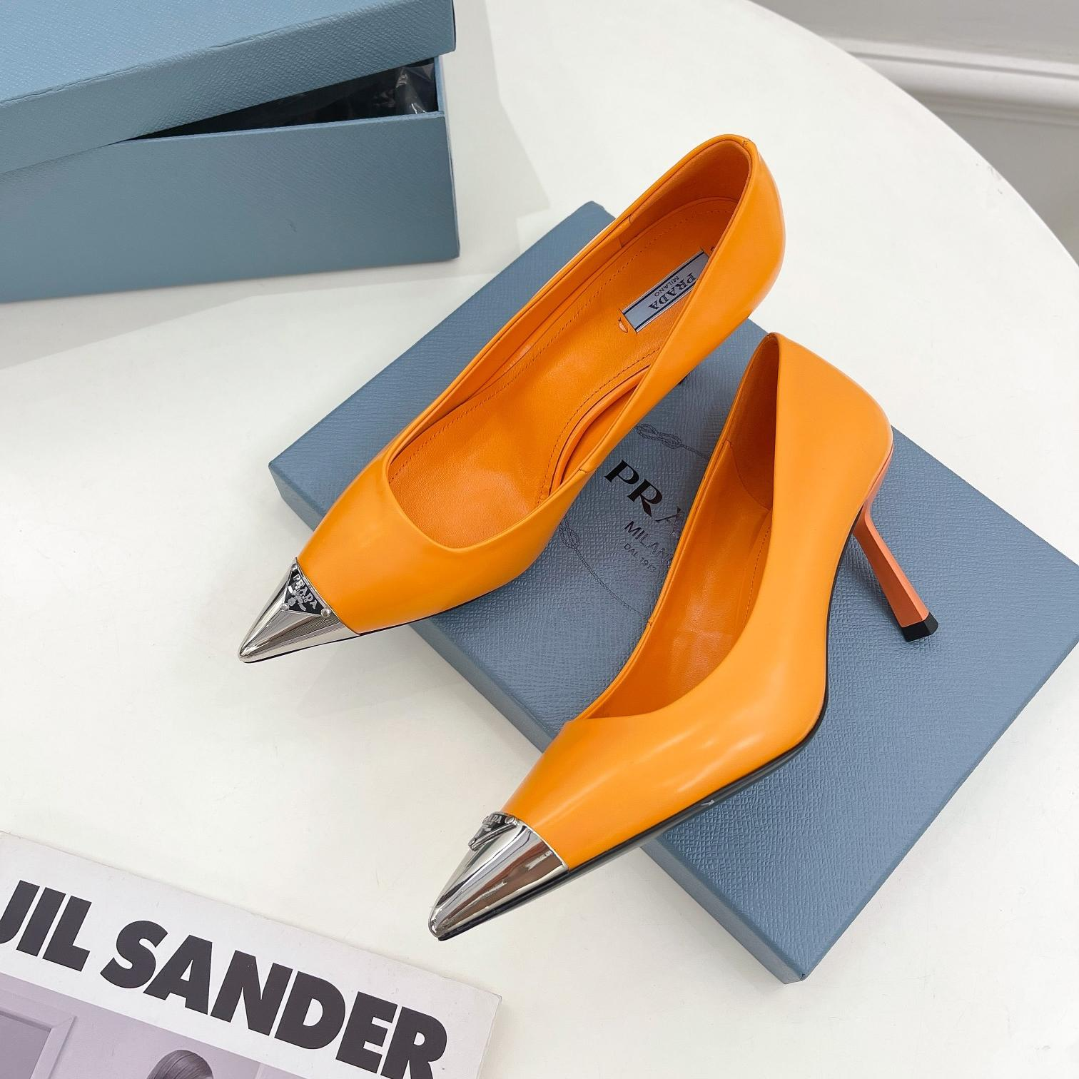 Prada 6.5CM All-in-One Pointy Heels - Image 3