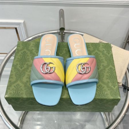 Gucci Double G Slide Sandal 619893 - Image 7
