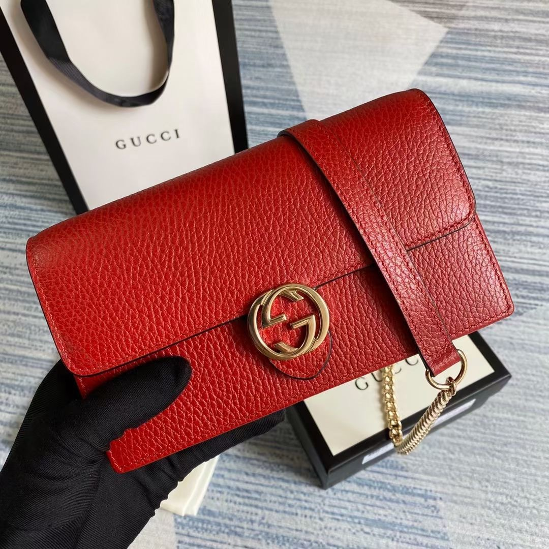 Gucci Buckle Organ Crossbody Bag - Image 5