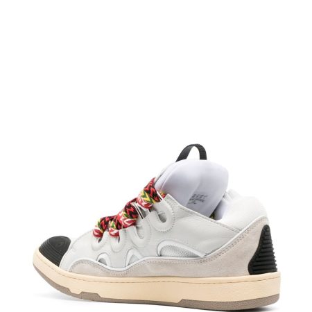 Lanvin LEATHER CURB SNEAKERS - Image 4