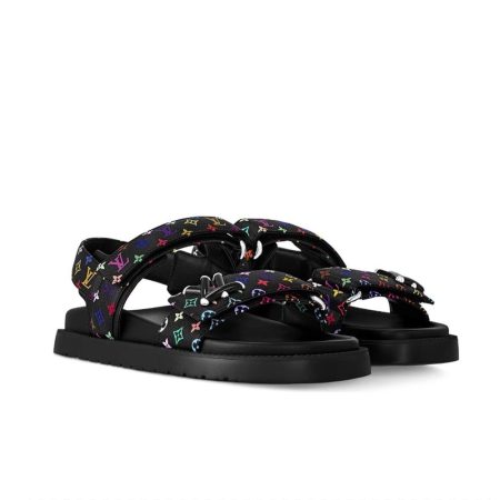 Louis Vuiton LV x TM lV Sunset Flat Comfort Sandal - Image 2