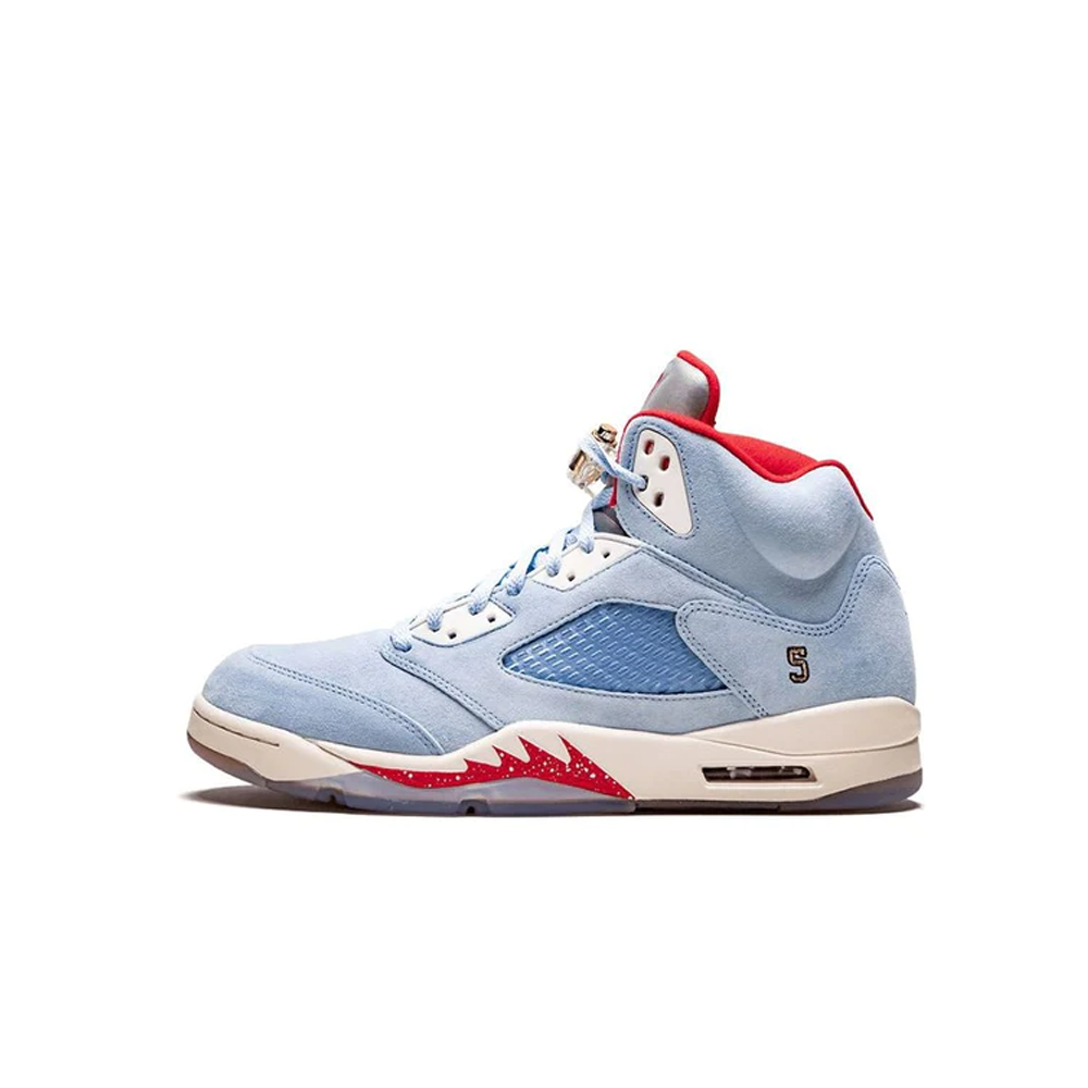 Trophy Room x Air Jordan 5 Retro 'Ice Blue' - Image 1