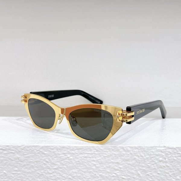 Dior Metal Letter Logo Sunglasses Top Quality