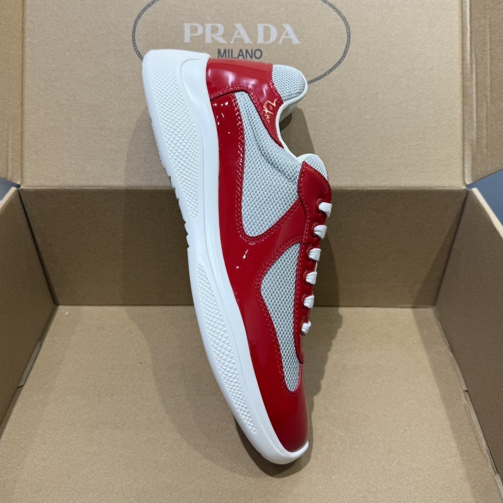 Prada America's Cup Shoes Patent - Image 4