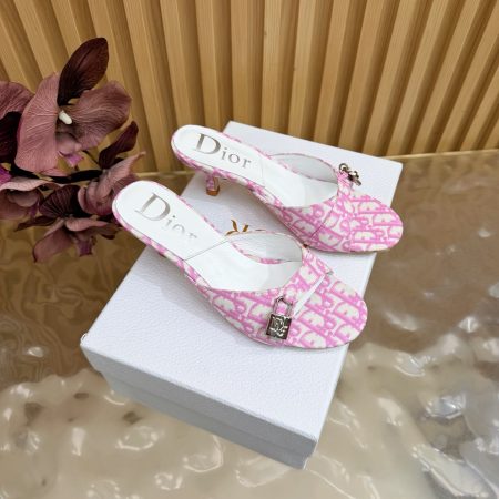 Dior denim lock & key shoes - Image 2