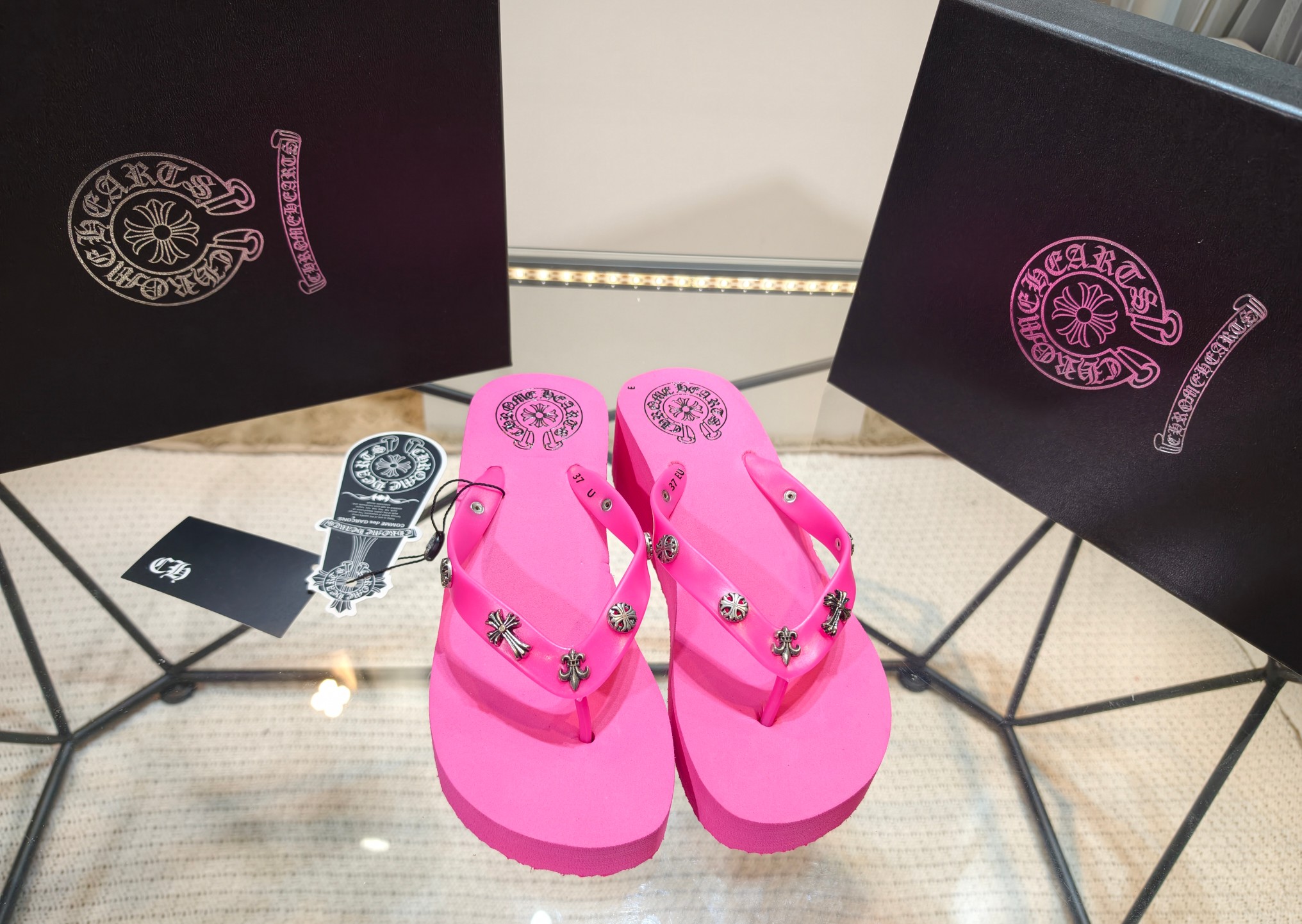 Chrome Beach flip-flops - Image 1