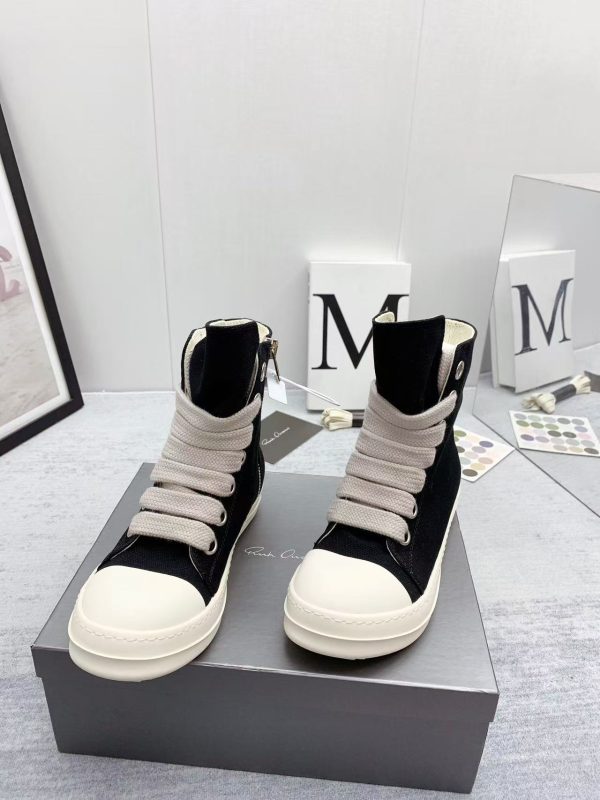 Rick Owens DRKSHDW Ramones High-Top Sneakers