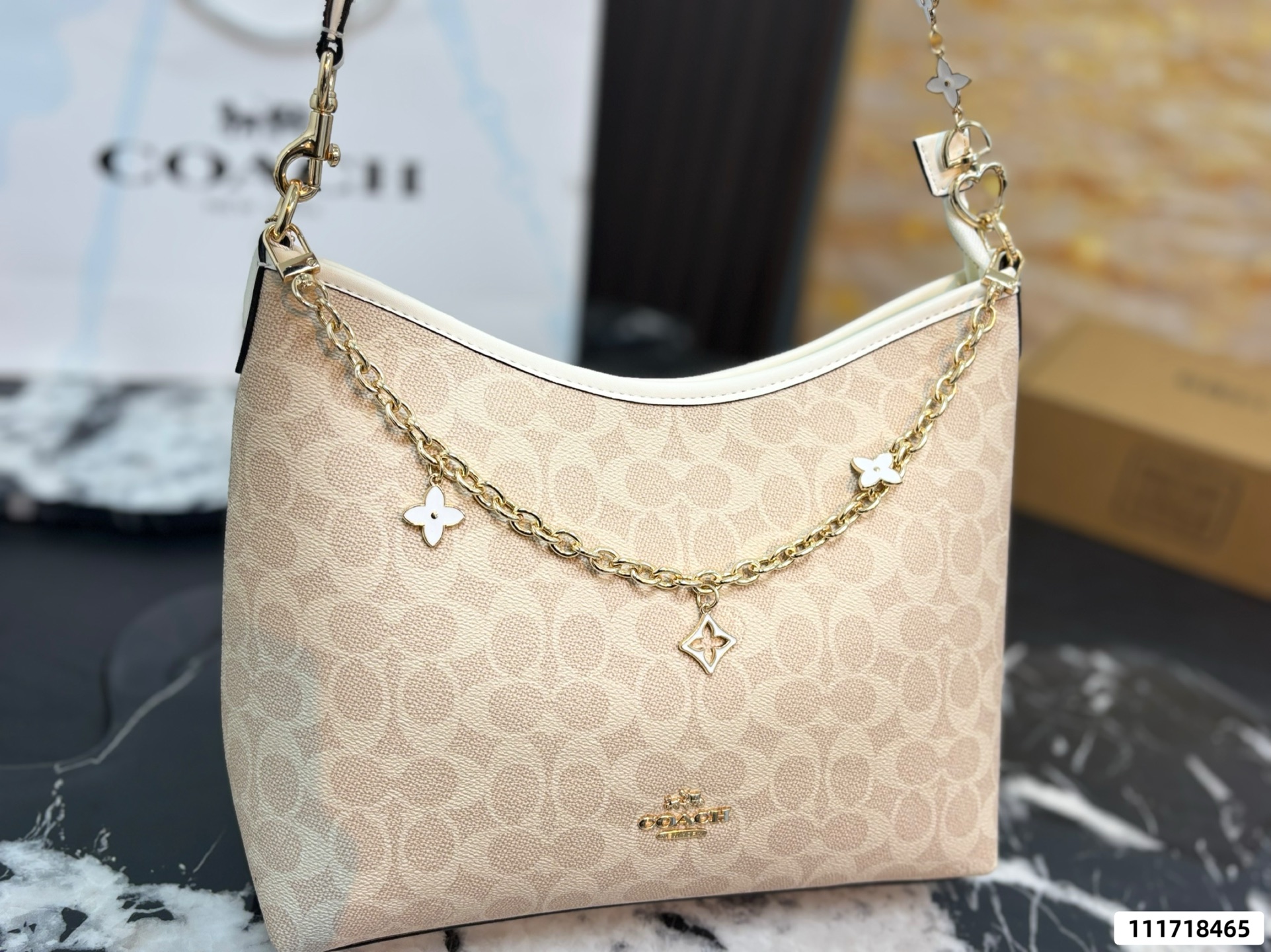 Coach Laurel Chain Wave Bag - Image 1