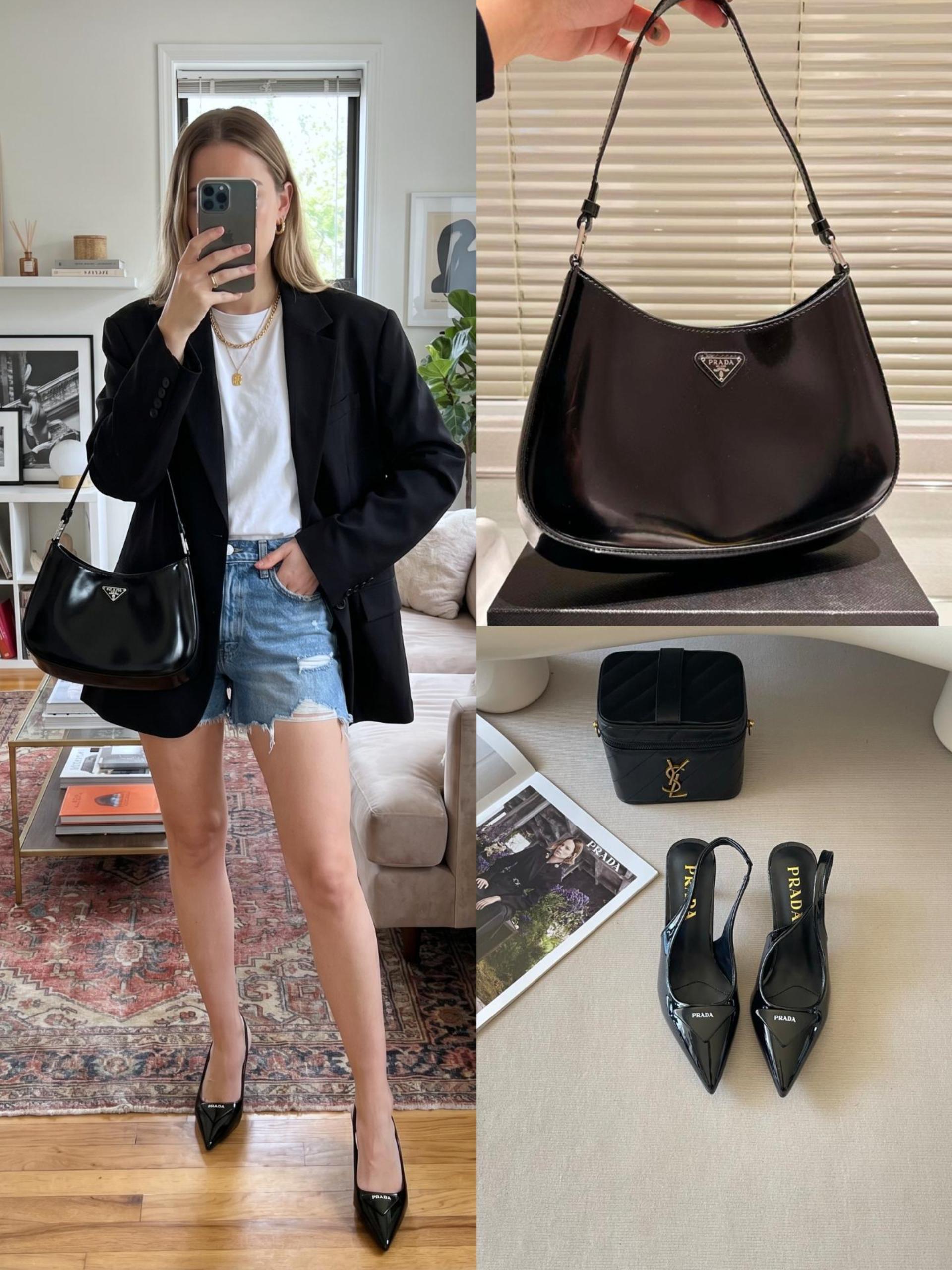 Prada Shoes & Bag Set - Image 1