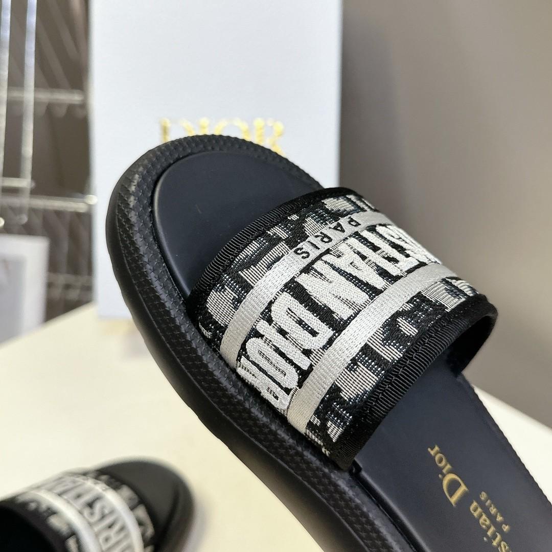 Dior Slipper Sandals - Image 7