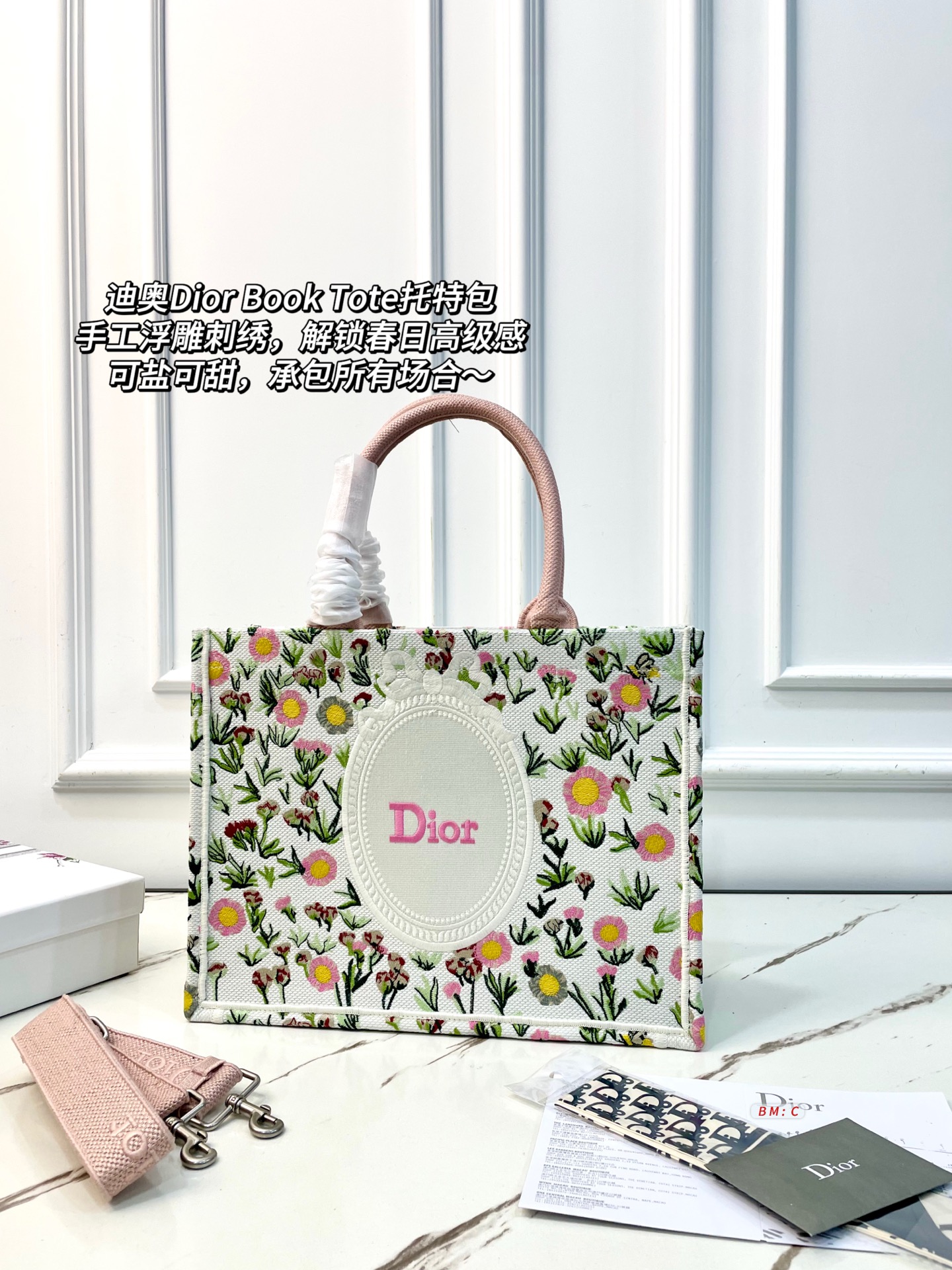 Dior Book Tote Bag - Image 1