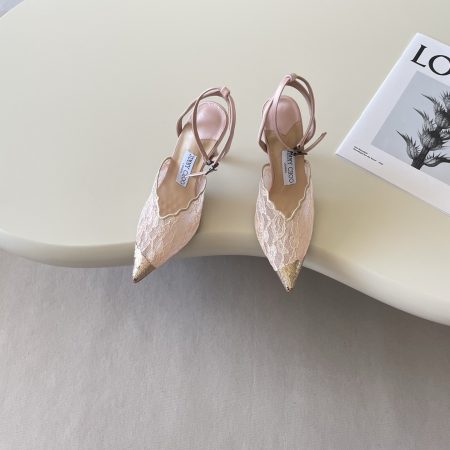 Jimmy Choo Faiz 100 Lace-Up High Heels| - Image 6