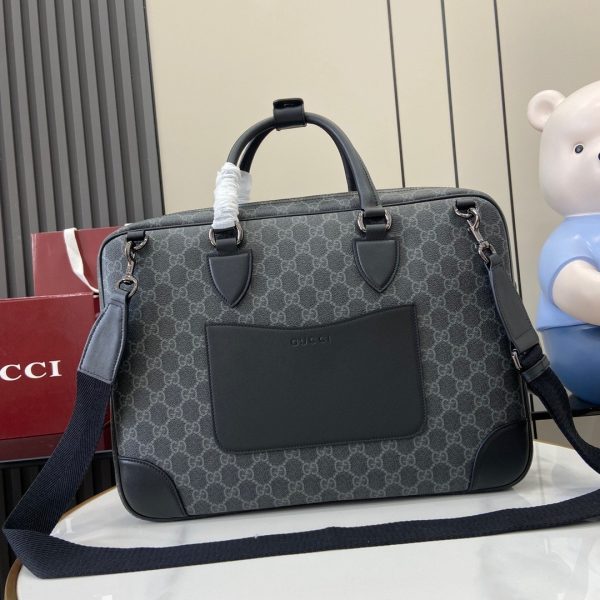 Gucci GG Emblem Laptop Bag
