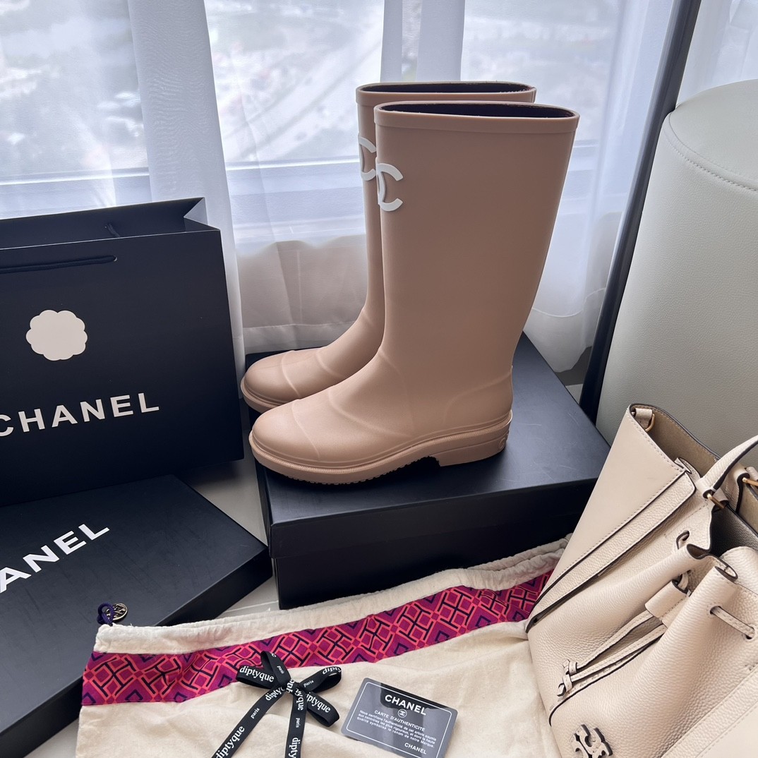 Chanel Rain Boots - Image 2
