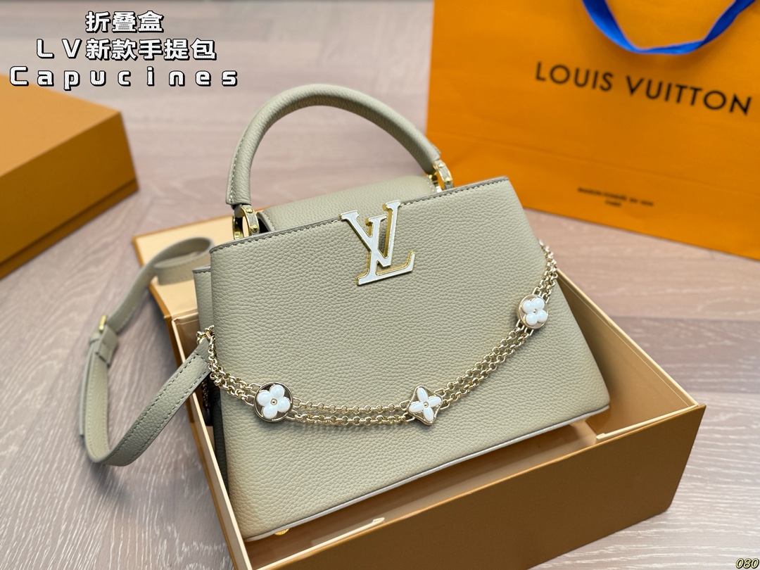 LV Capucines Handbag - Image 8