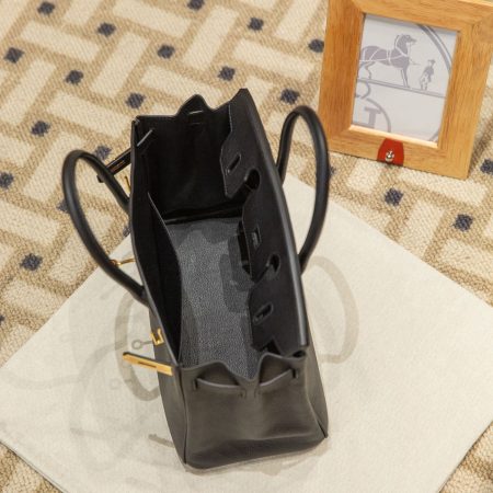 Hermès Birkin 30 black Togo Leather Gold Hardware Bag - 10A Mirror Version - Image 9