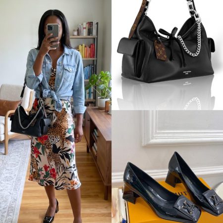 LV Shoes & Bag Set