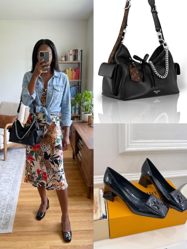 LV Shoes & Bag Set