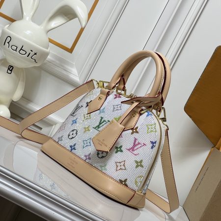 LV x TM Alma BB Shiny Handbag - Image 4