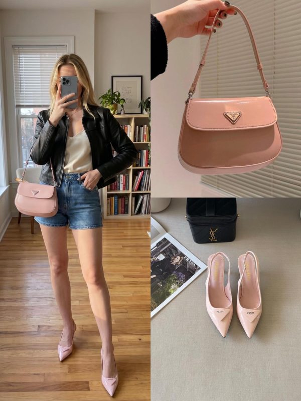 Prada Shoes & Bag Set