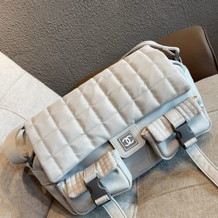 Chanel Sport Line Double Pocket Duffle Bag - Image 2