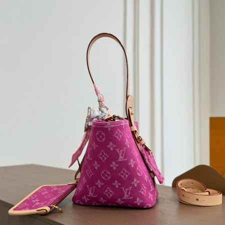 LV Allinbb Bucket Bag Denim Bag - Image 2