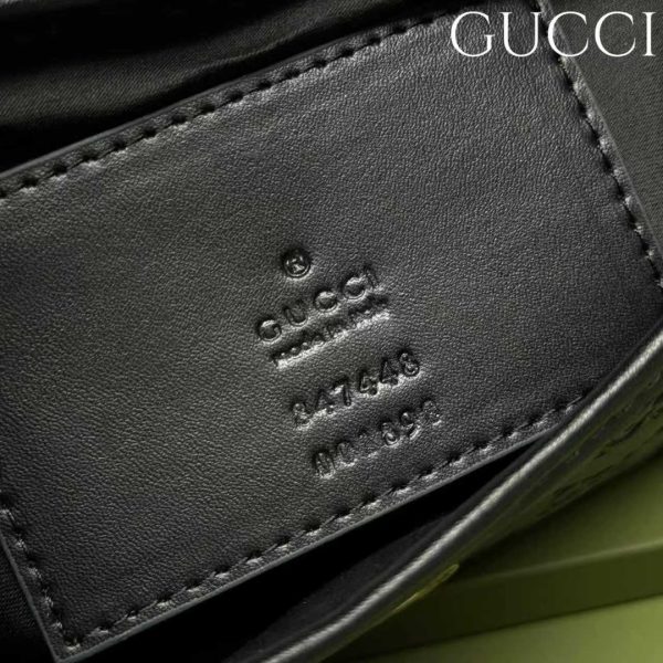 Gucci Embossed Arabella Flap Bag