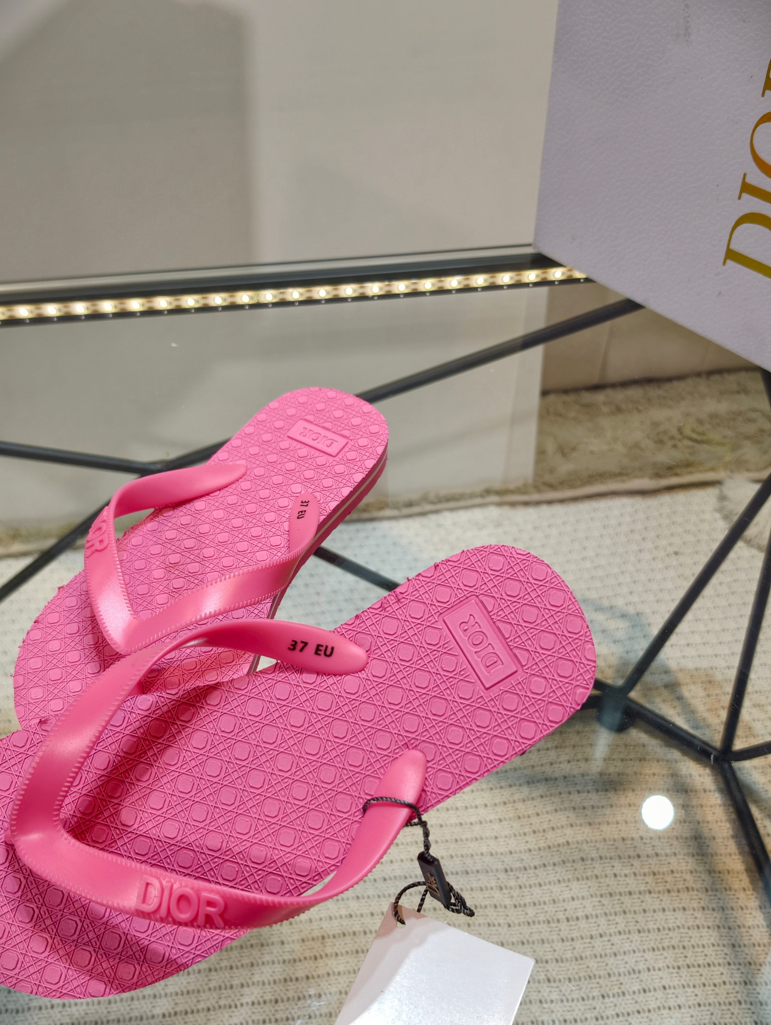 Dior SS26 Beach Flip-Flops - Image 3