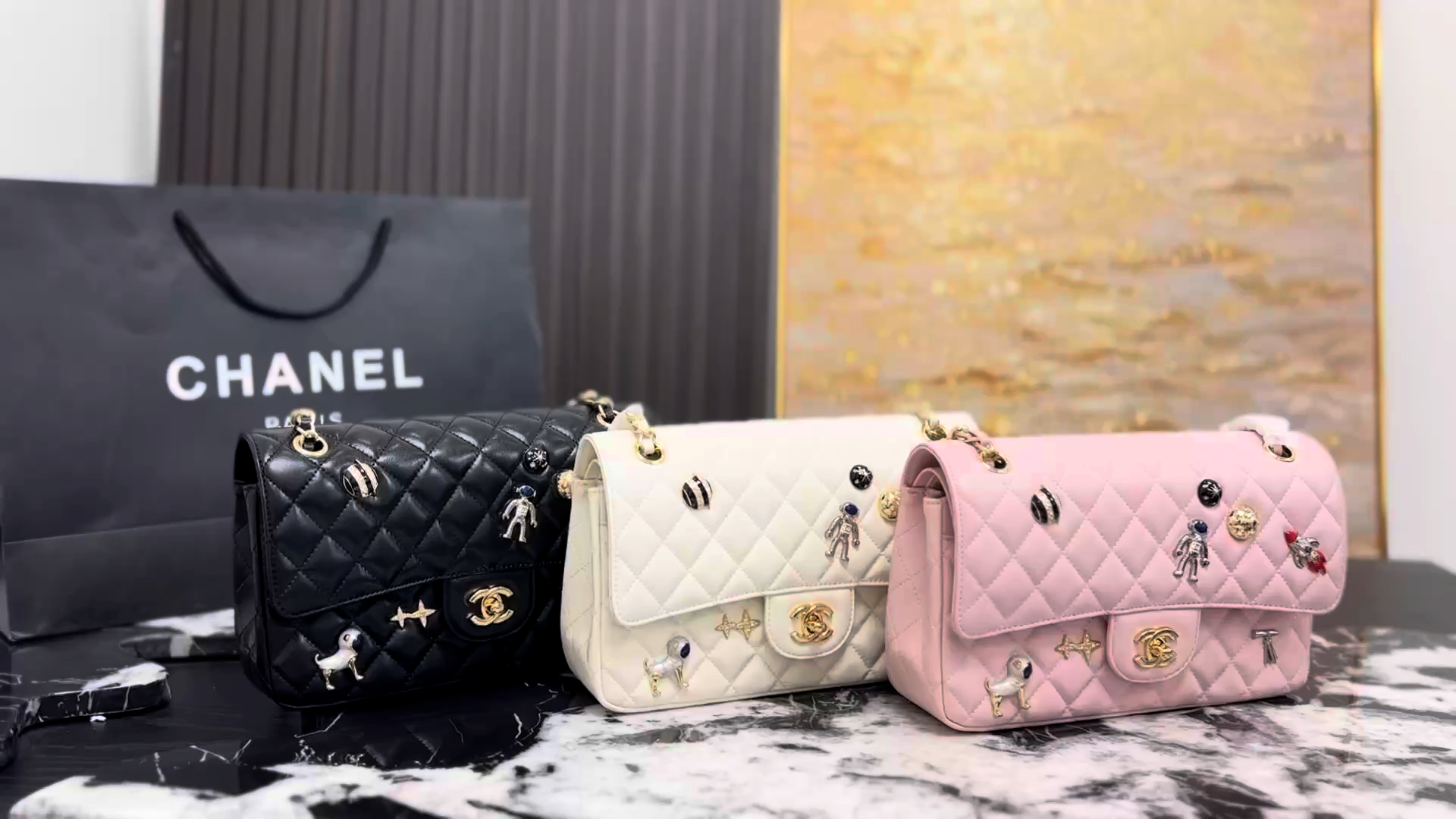Chanel CF Chain Bag - Image 1