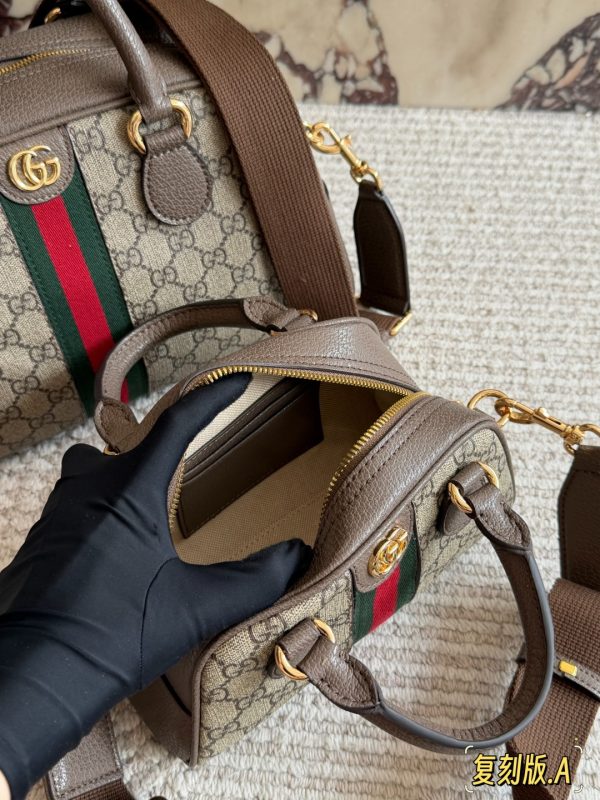 Gucci GG Supreme Ophidia GG Top Handle Bag