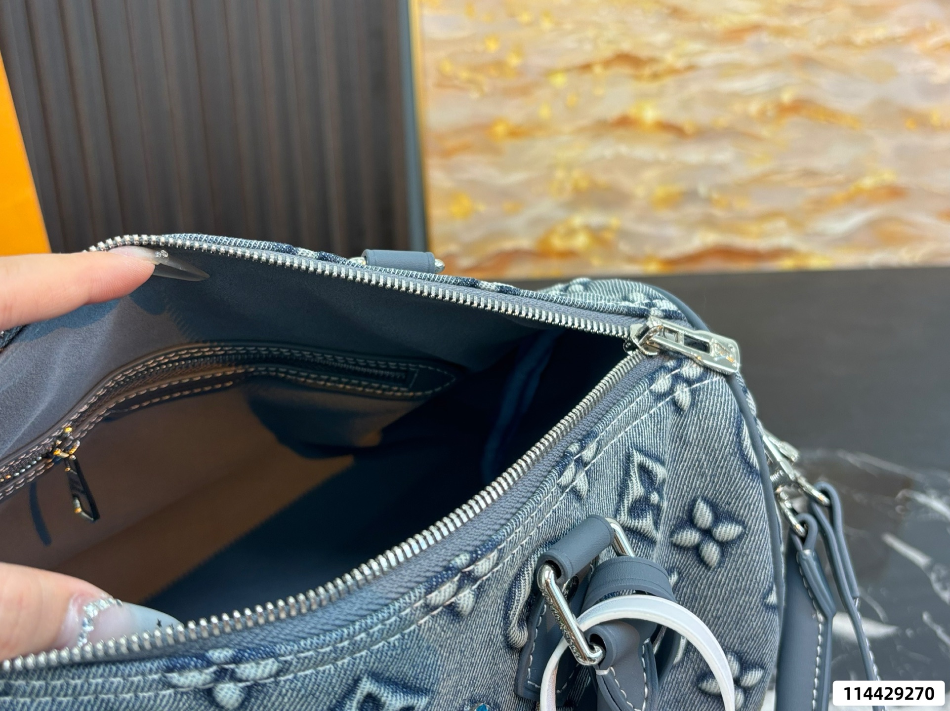 LV Speedy Soft 30 Pillow Case - Image 9