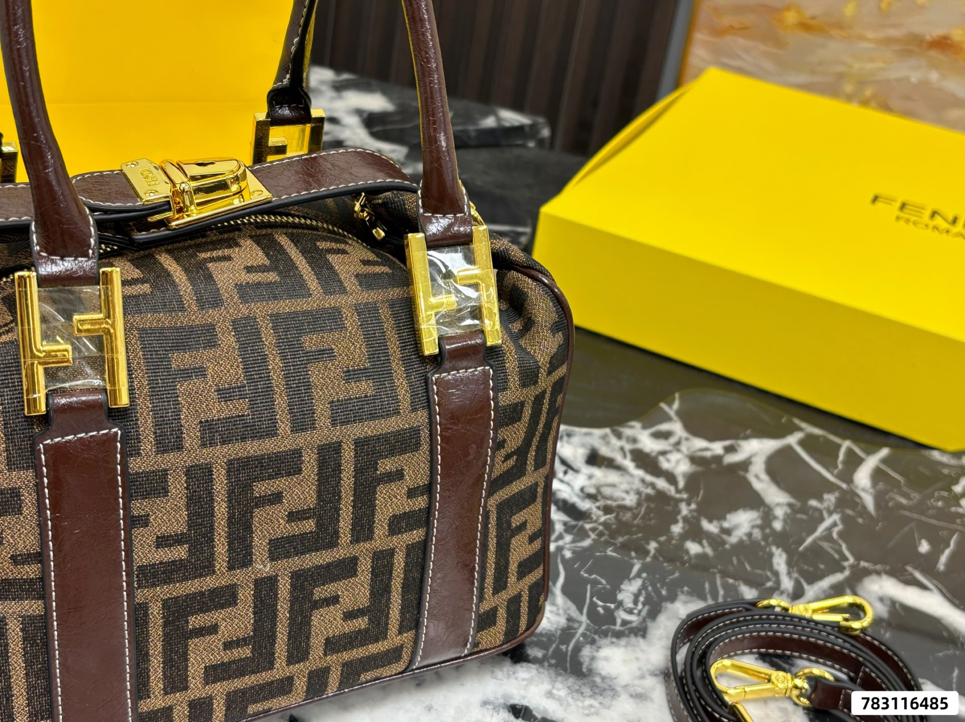 Fendi Baguette Handbag - Image 6