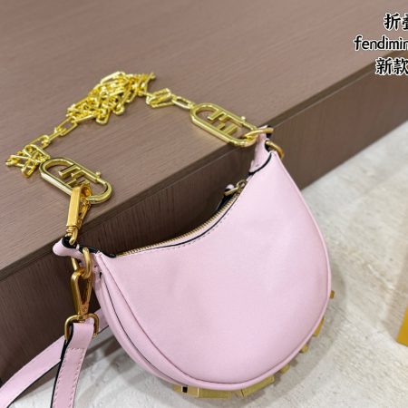 Fendi Mini Half Moon Bag - Image 8