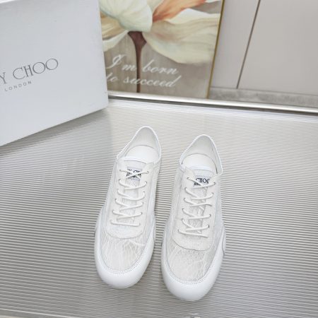 Jimmy Choo Sunny F Lace Sneakers - Image 2