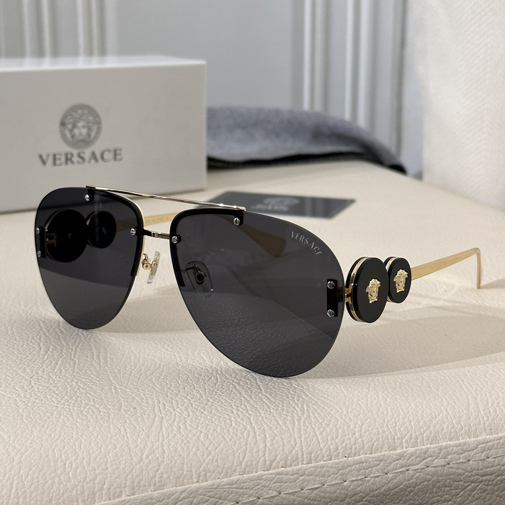 Versace  Rimless Sunglasses Top Quality - Image 5