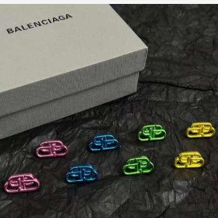 Balenciaga Metalic Earrings