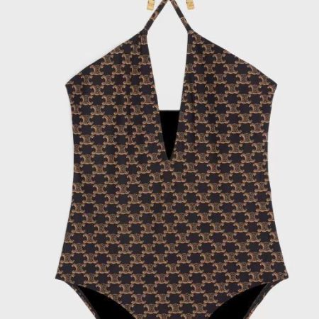 Celine One-Piece Swimsuit Swimwear
