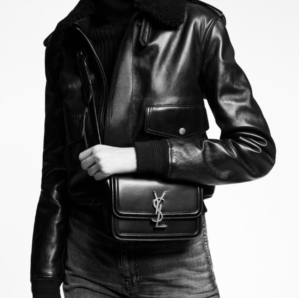 Saint Laurent YSL SOFLERINO Box Glossy Bag - Image 2