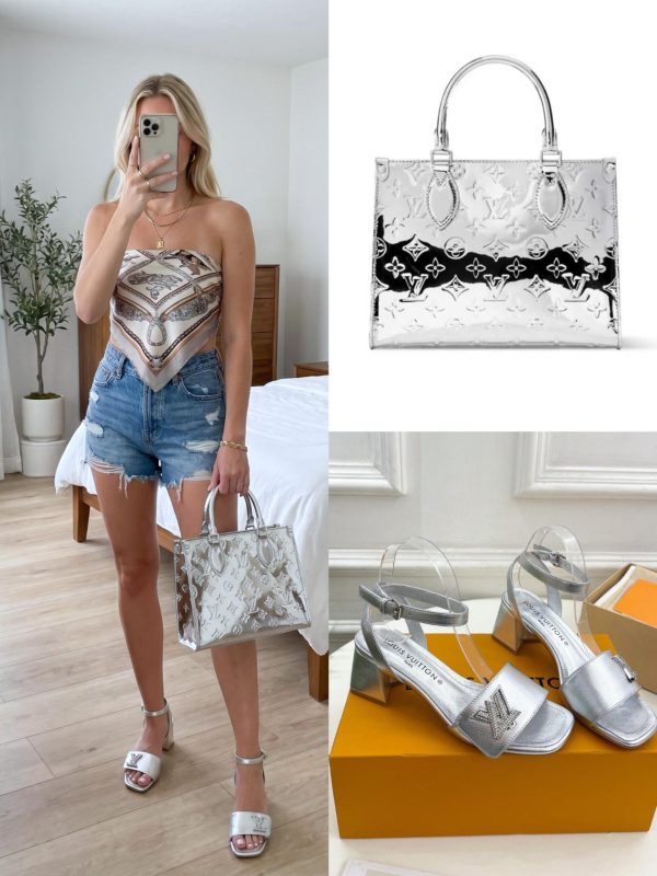 LV Shoes & Bag Set