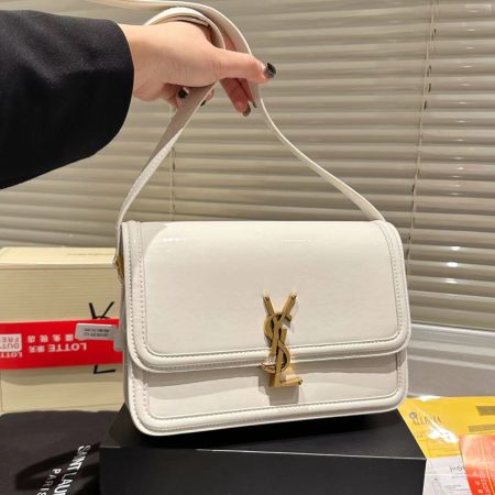 Saint Laurent YSL SOFLERINO Box Glossy Bag - Image 9