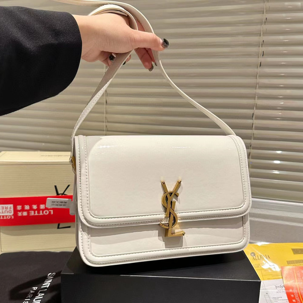 Saint Laurent YSL SOFLERINO Box Glossy Bag - Image 9