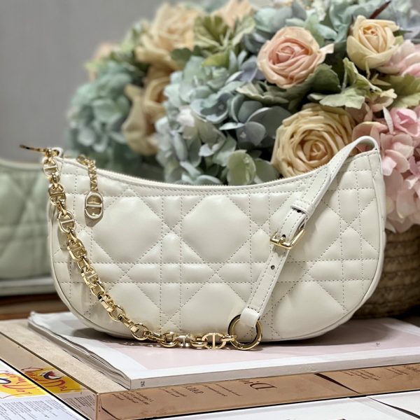 Dior CD Lounge Half Moon Shoulder Bag