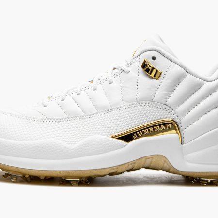 JORDAN XII G NRG M22 "Jordan 12 Golf - White Metallic" - Image 1