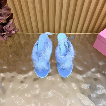 Paris Texas🪶 New Feather-Print Flip-Flops - Image 7