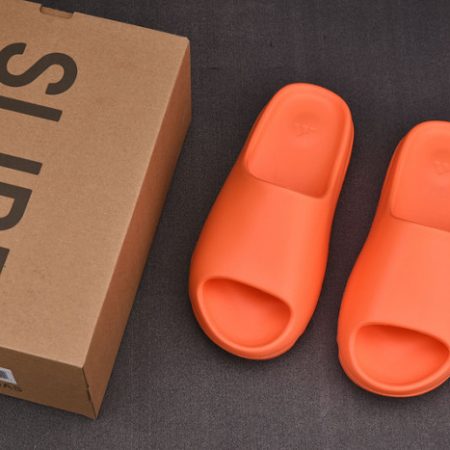 Yeezy Slide orange FY7497 - Image 8