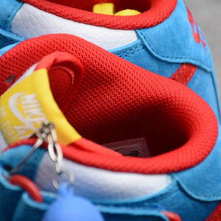 Nike Air Force 1 07 Mid Doraemon White Blue Red Yellow GB1236-160 - Image 11