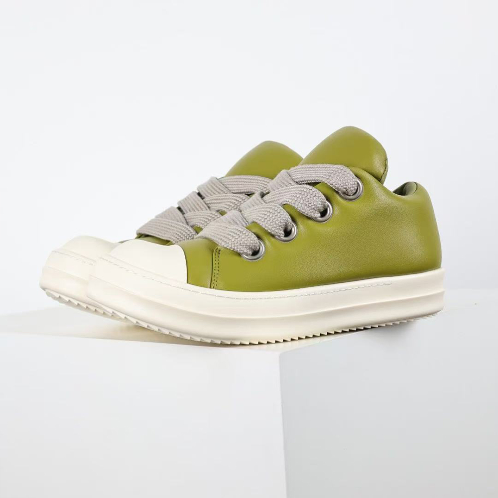 Rick Owens Rick Owens Ss25 Hollywood Jumbolace Low Sneaks - Image 4