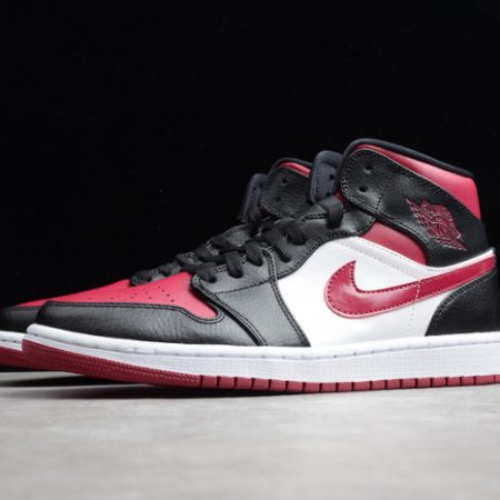 Air Jordan 1 MID bred toe 554724-066 - Image 11