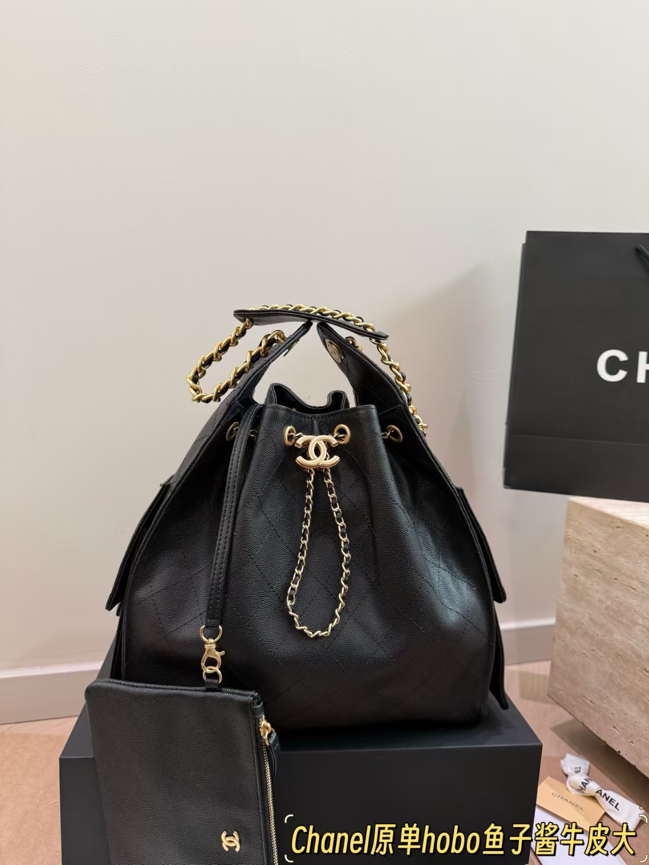 Chanel 25 Large Hobo Handbag - Image 2